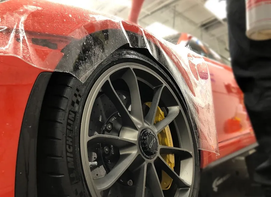 Ceramic coating work by All American Paint Protection