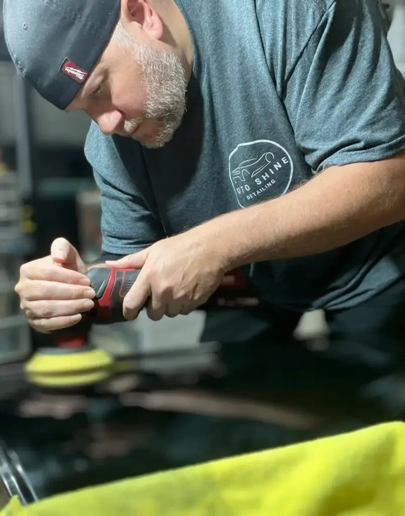 Ceramic coating work by a Bellevue shop
