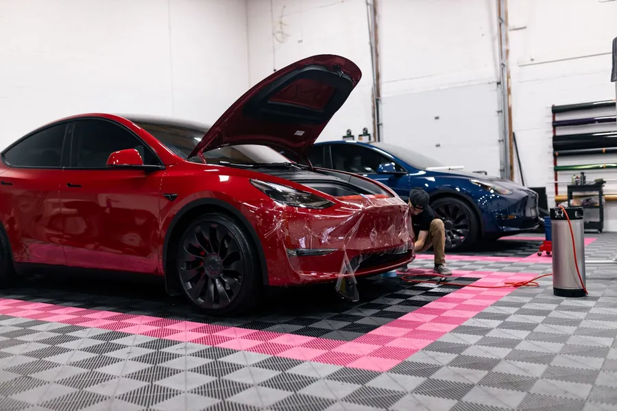 Ceramic coating work by Baltimore PPF