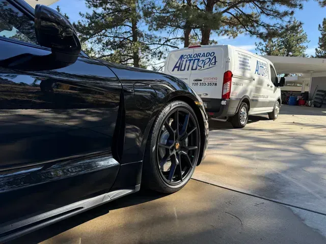 Ceramic coating work by Colorado Auto Spa