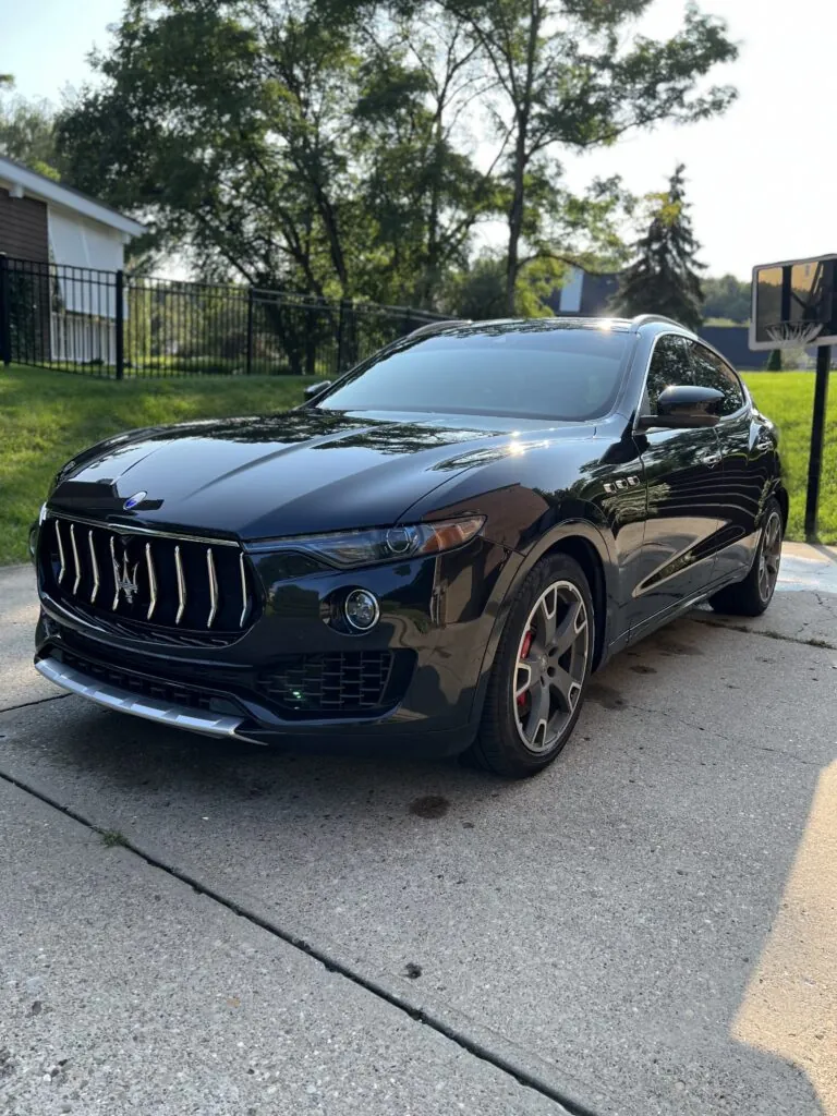 Ceramic coating work by Deluxe Car Detailing Cranberry
