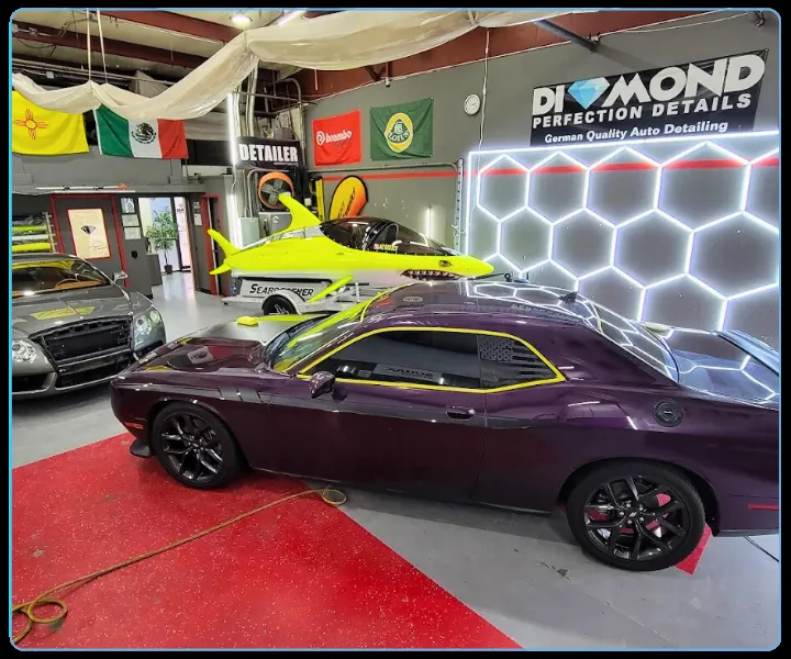 Ceramic coating work by Diamond Perfection Details LLC