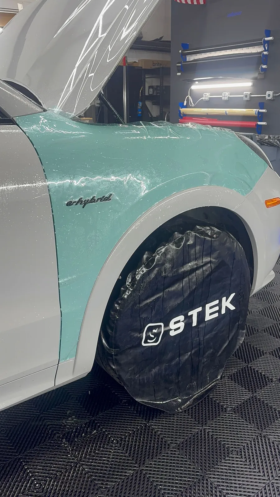 Ceramic coating work by First Class Autowerks