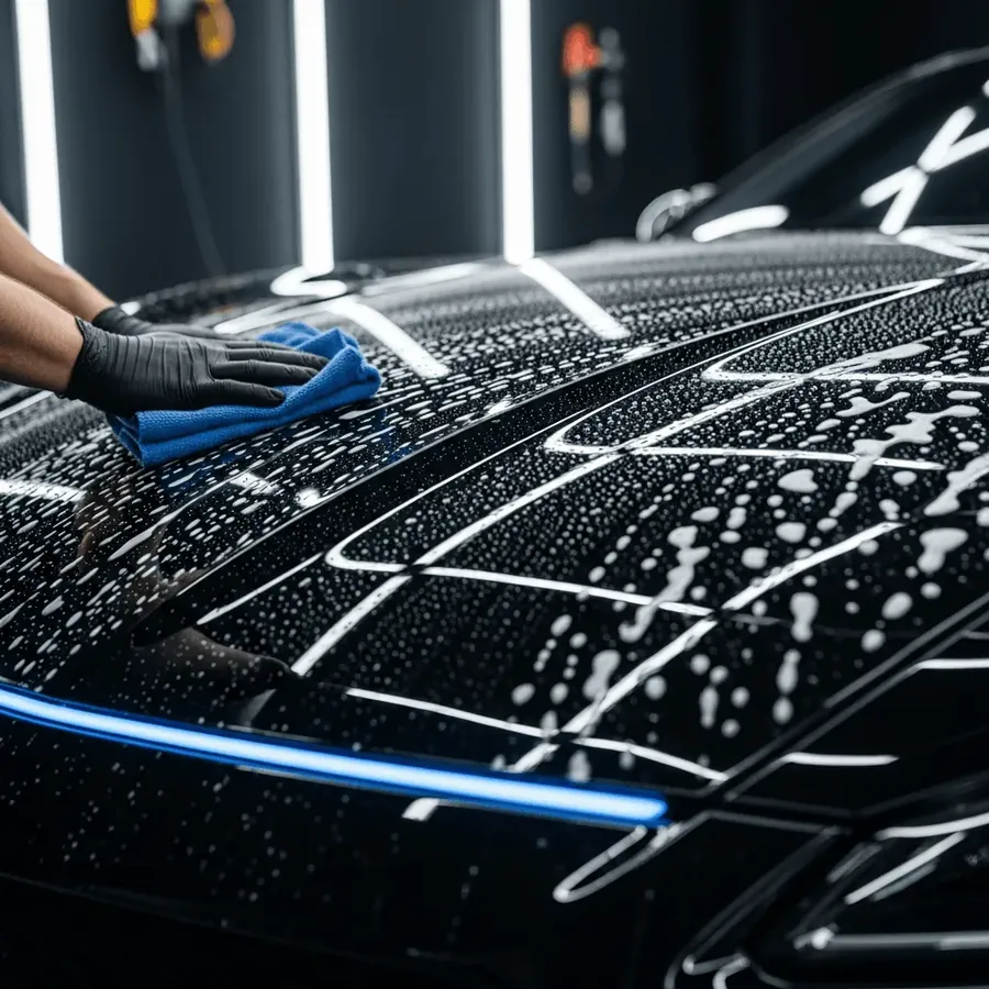 Ceramic coating work by Flat Out Detailing