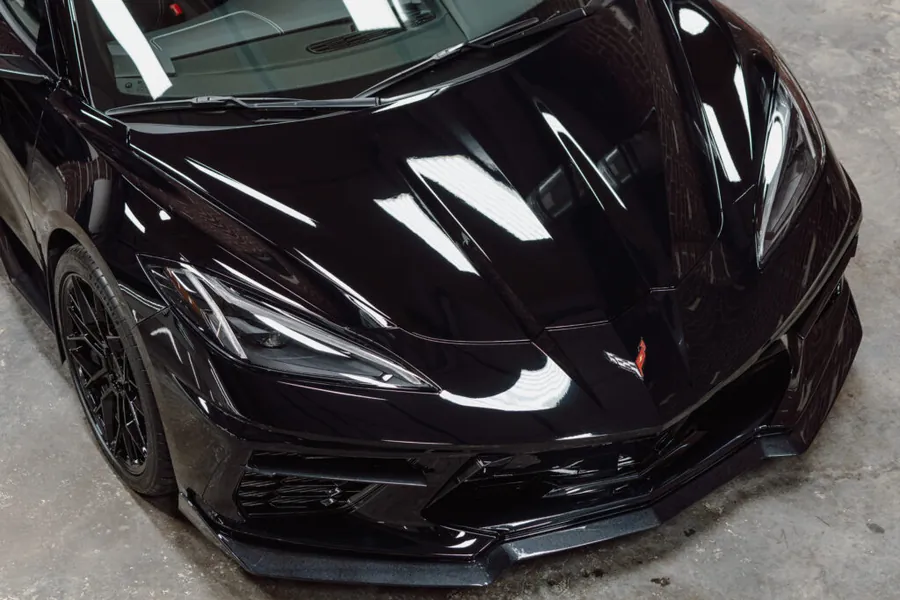 Ceramic coating work by a Aldine shop