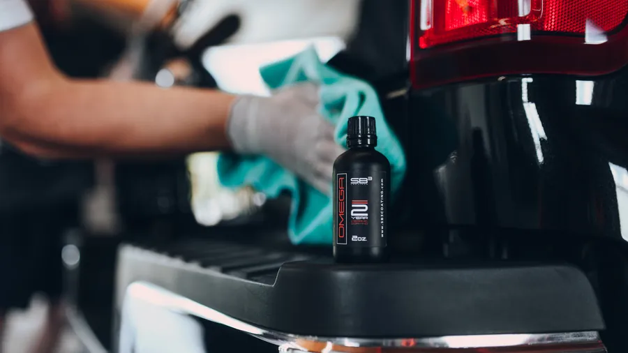 Ceramic coating work by a Farragut shop