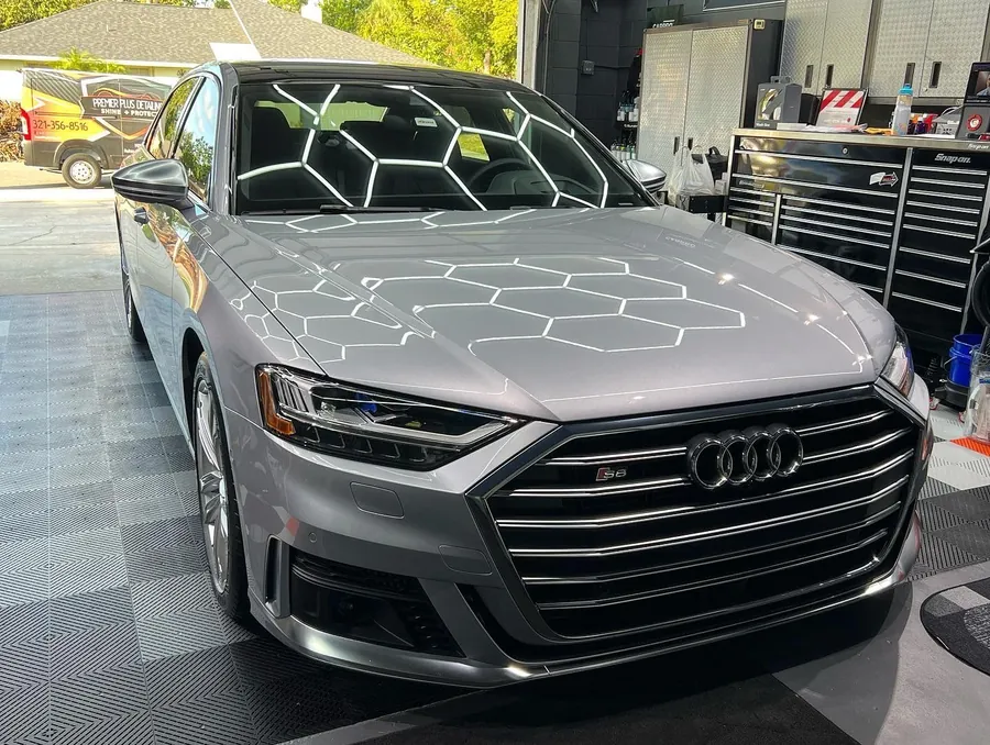 Ceramic coating work by a Debary shop