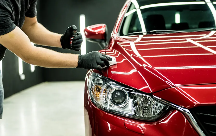 Ceramic coating work by Rhino car detailing Virginia beach-chesapeake