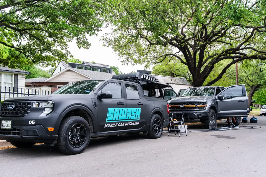 Ceramic coating work by SHWASH Mobile Car Detailing Dallas
