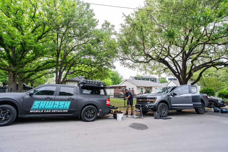 Ceramic coating work by SHWASH Mobile Car Detailing Houston