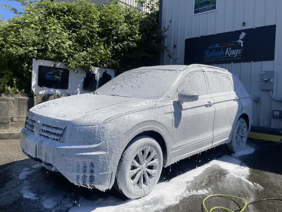 Ceramic coating work by Splash Rags Car Wash And Detailing