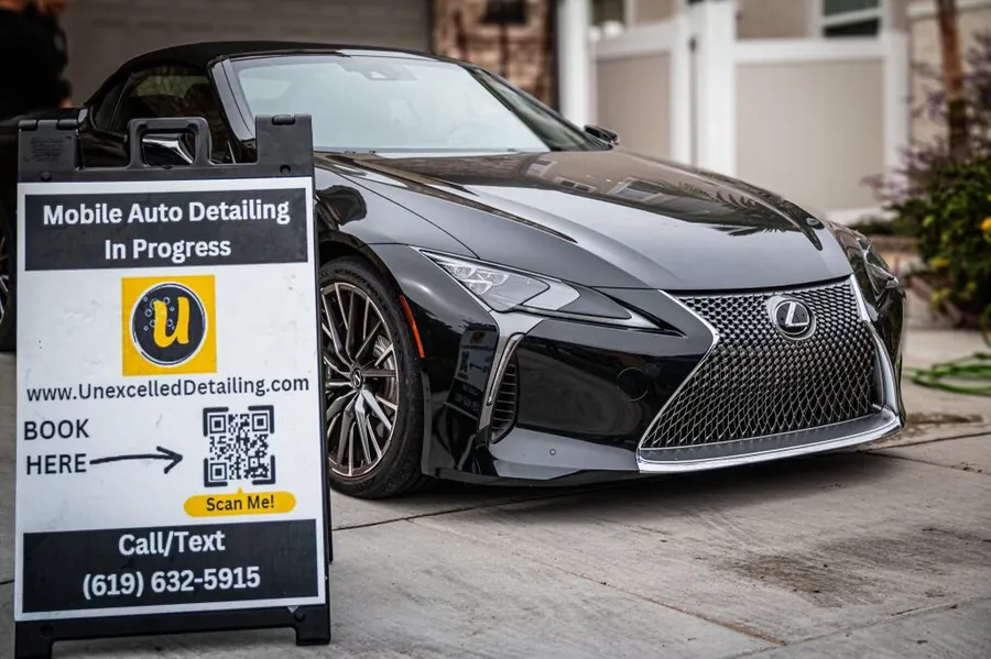 Ceramic coating work by Unexcelled Detailing